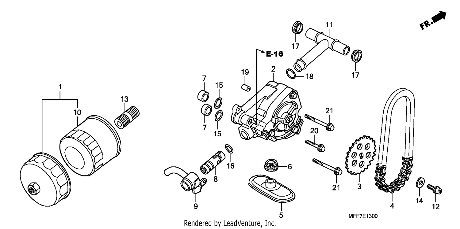 OIL FILTER/OIL PUMP
