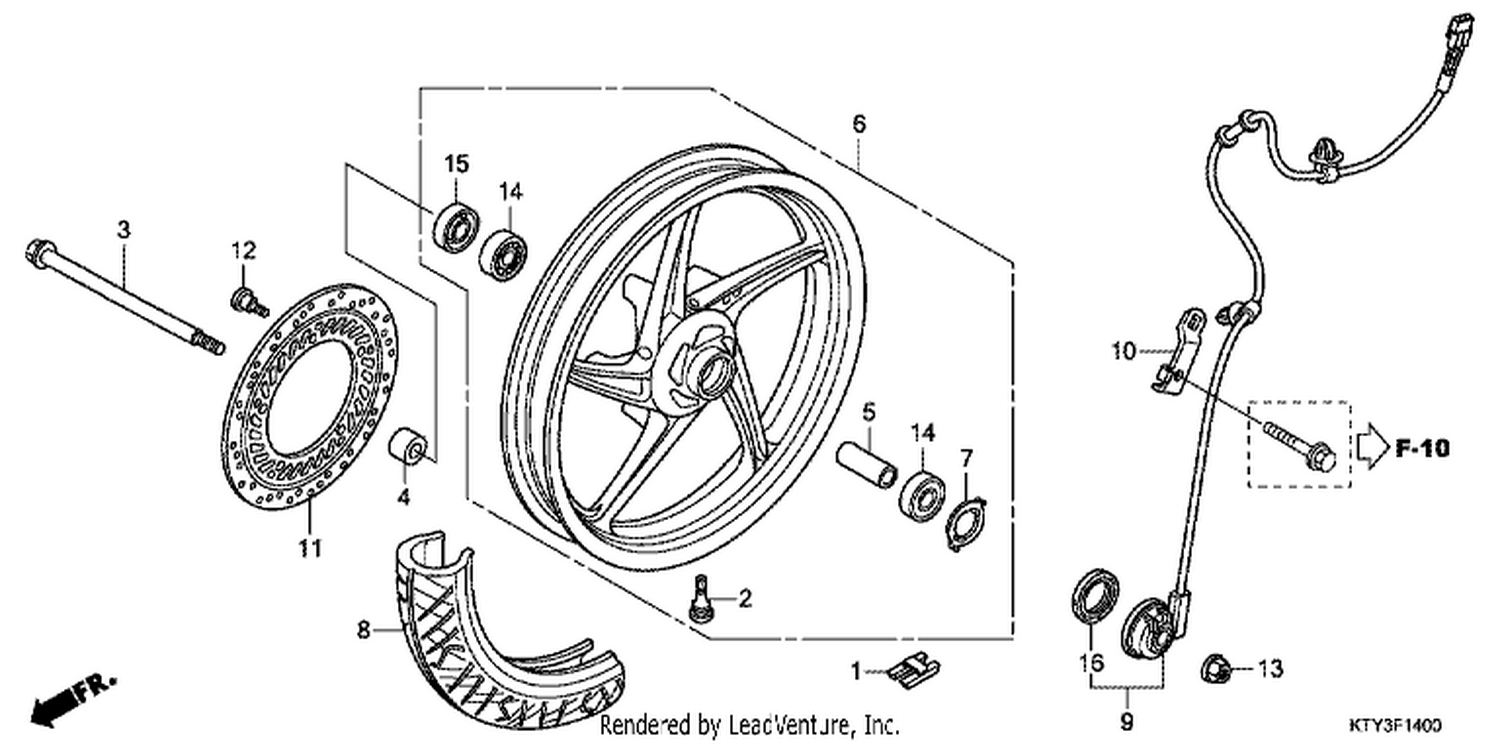  FRONT WHEEL