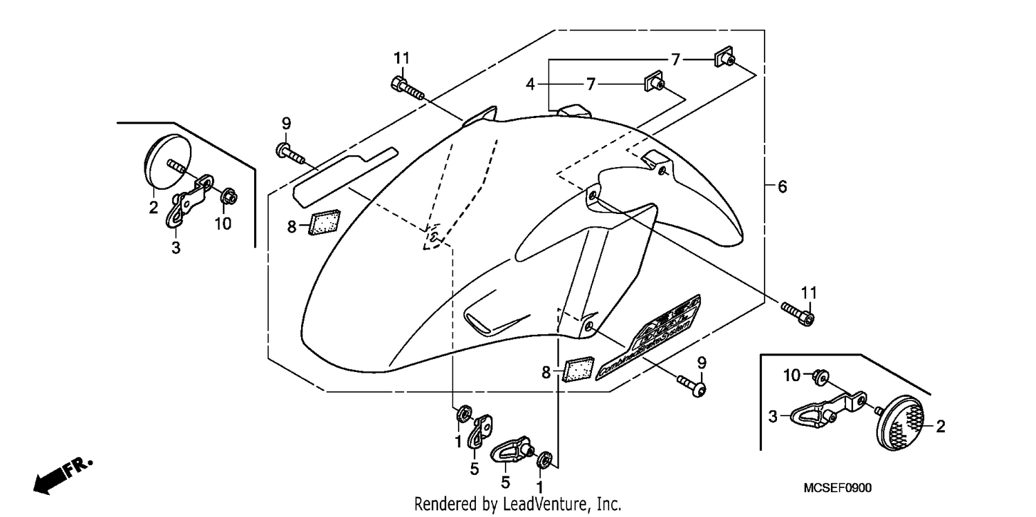 FRONT FENDER