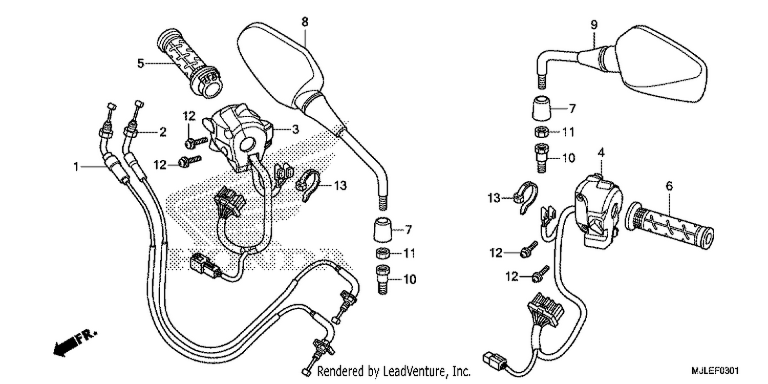  1 SWI TCH/ CABLE (NC700SD/ 750SD)
