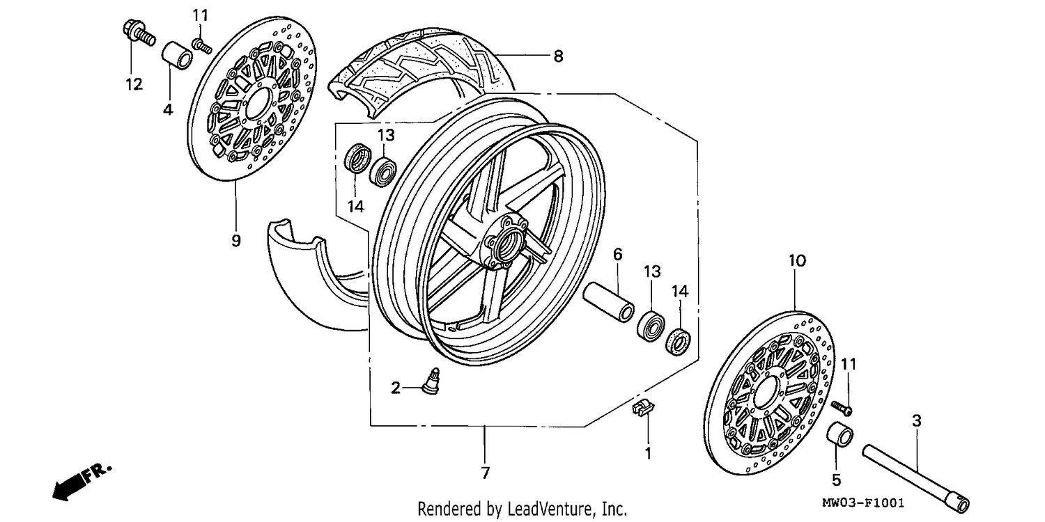 FRONT WHEEL (2)