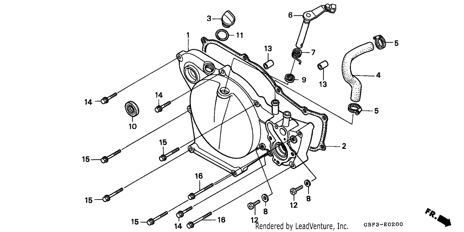 RIGHT CRANKCASE COVER