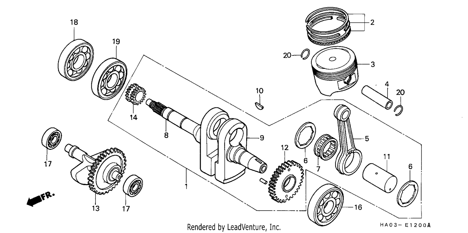 CAMSHAFT/PISTON