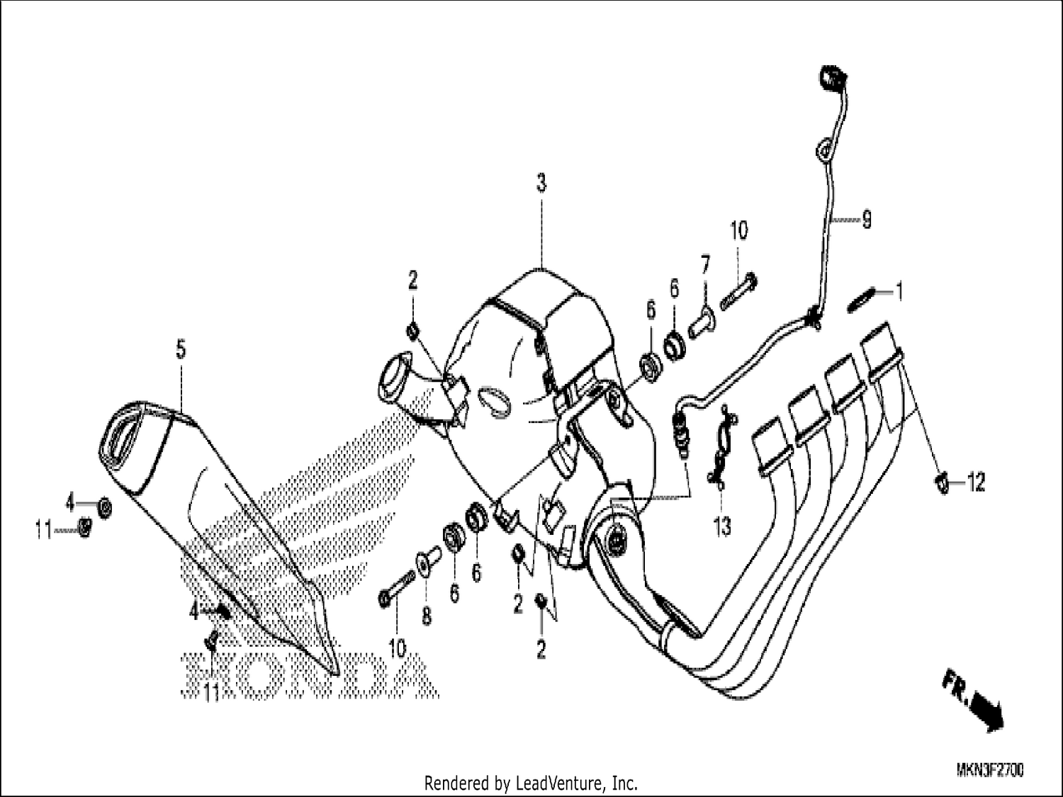  EXHAUST MUFFLER