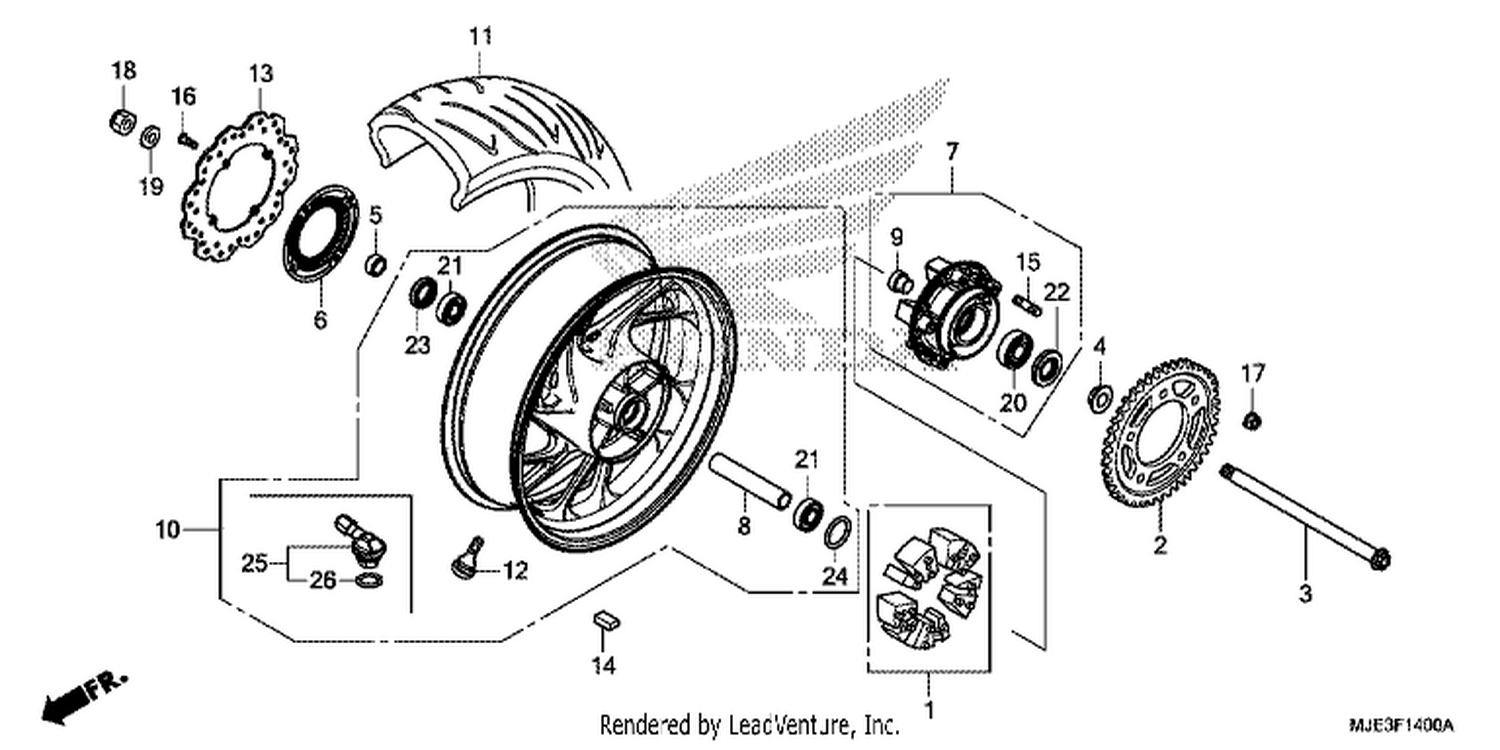  REAR WHEEL
