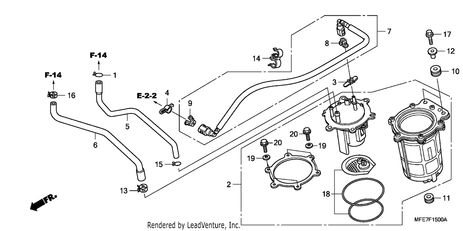 Assembly diagram