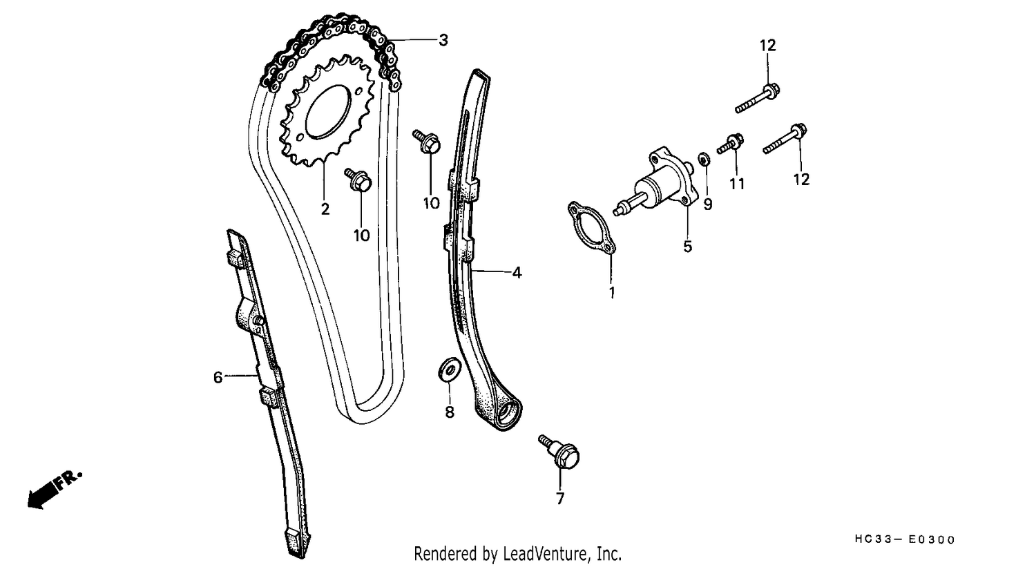 CAM CHAIN/TENSIONER