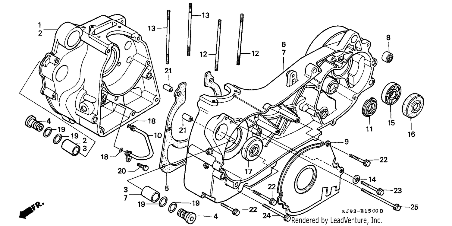 CRANKCASE (CH125E)