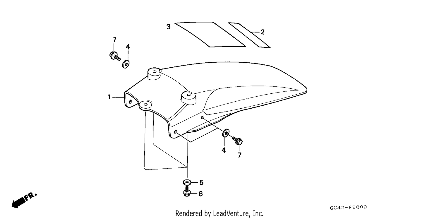 REAR FENDER
