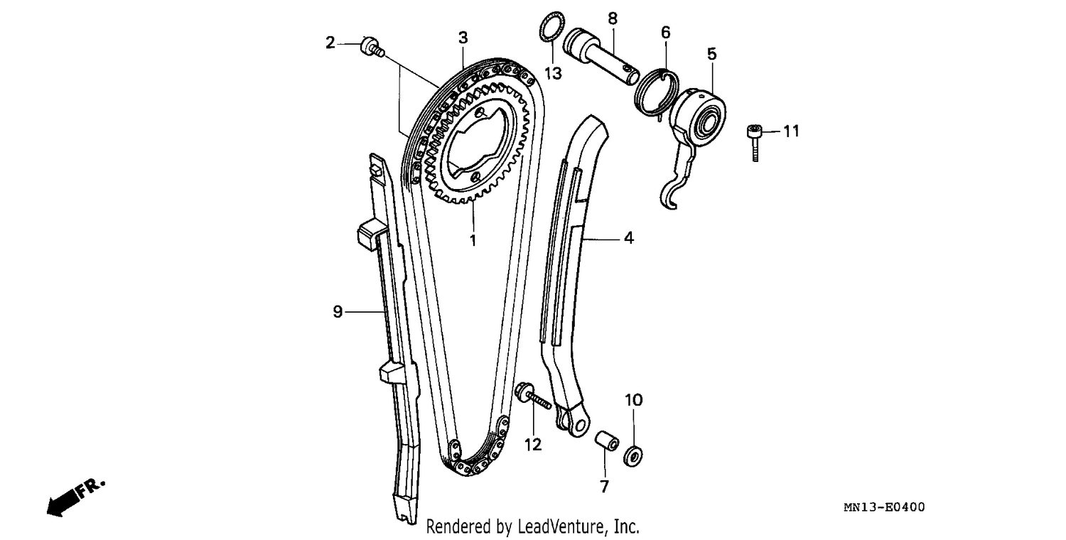 CAM CHAIN/TENSIONER