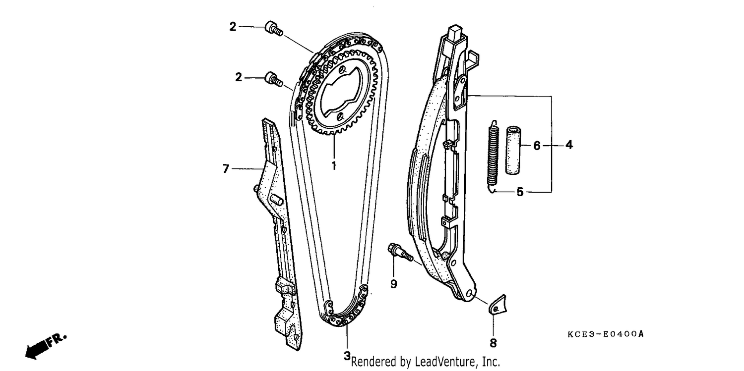 CAM CHAIN/TENSIONER
