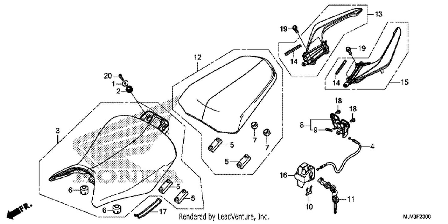  SEAT/REAR GRIP