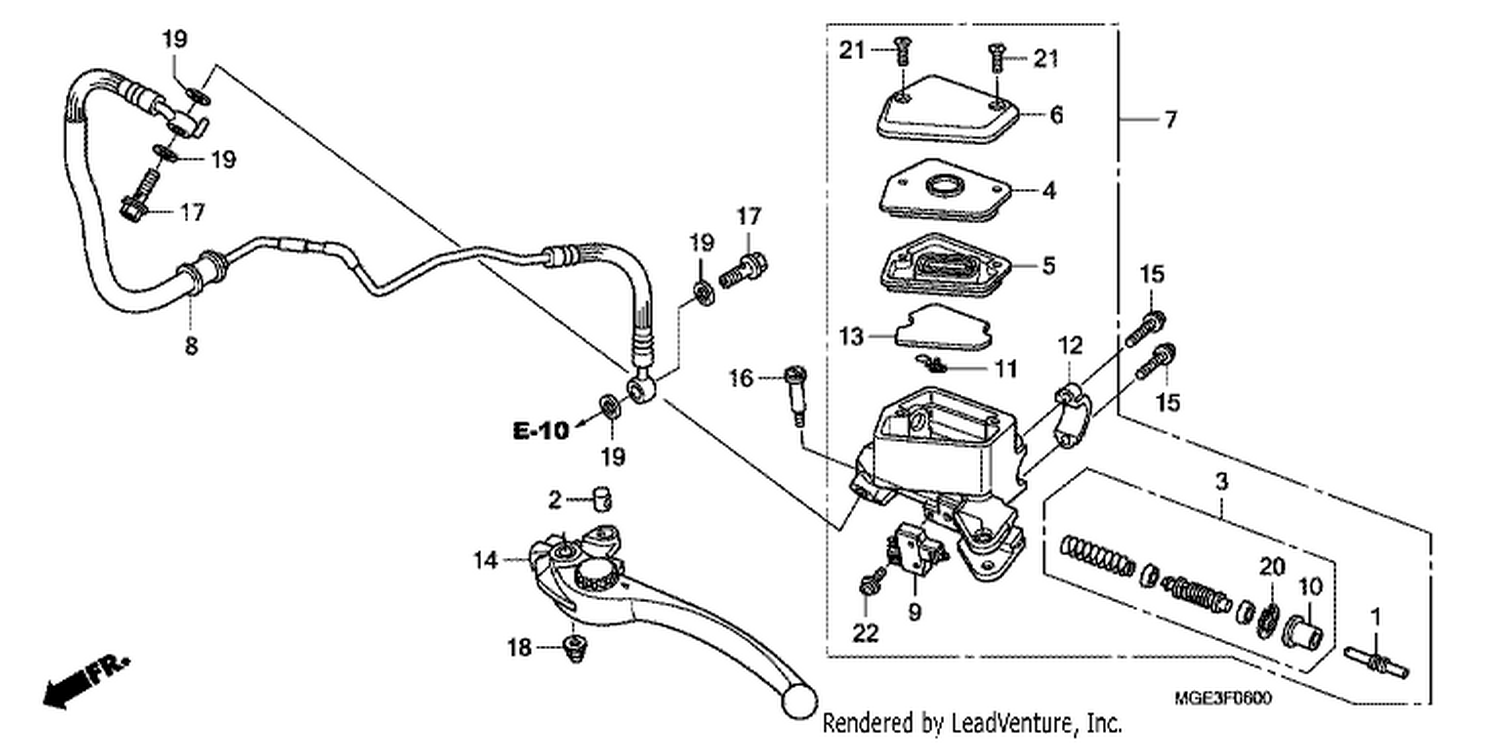  CLUTCH MASTER CYLINDER