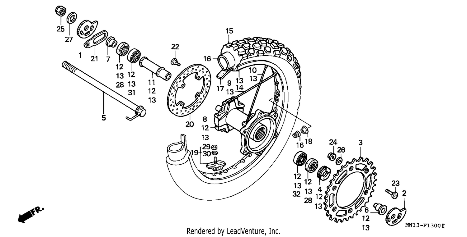 REAR WHEEL