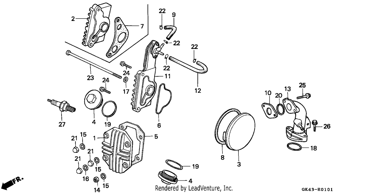 CYLINDER HEAD COVER (C50LAG/J/N)