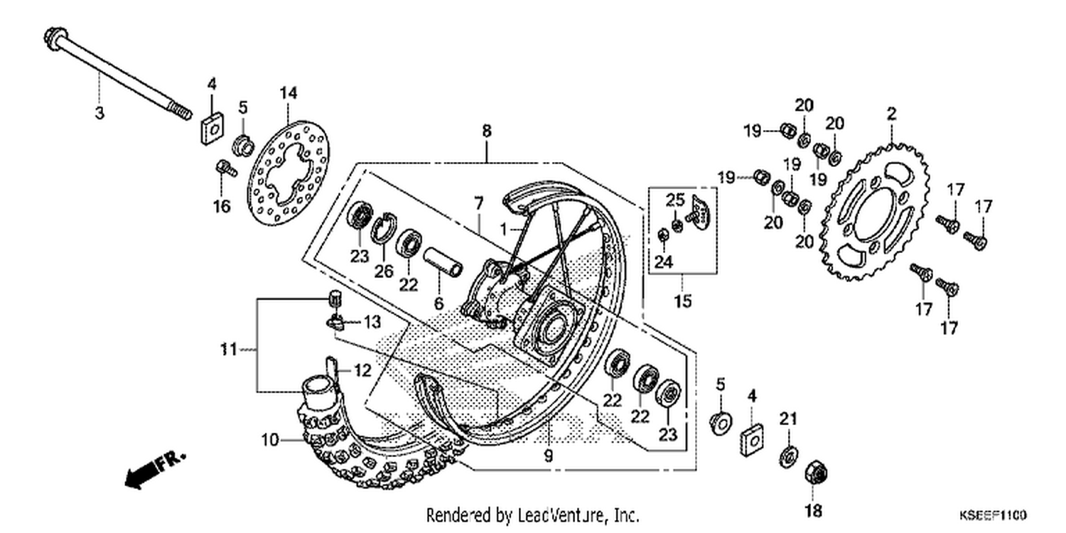  REAR WHEEL