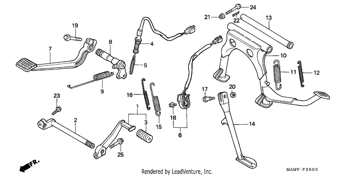 PEDAL/STAND