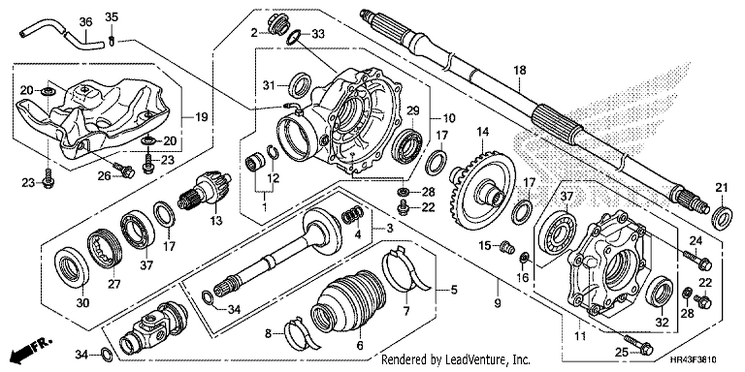  10 REAR FINAL GEAR