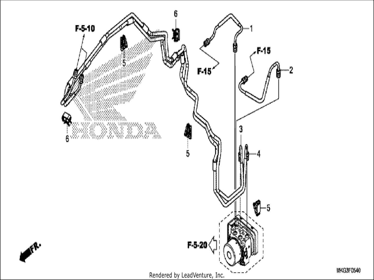  40 BRAKE PIPE
