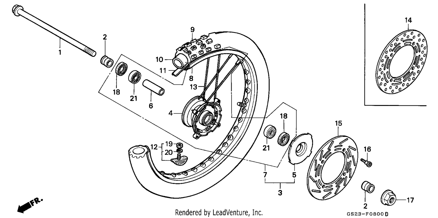 FRONT WHEEL