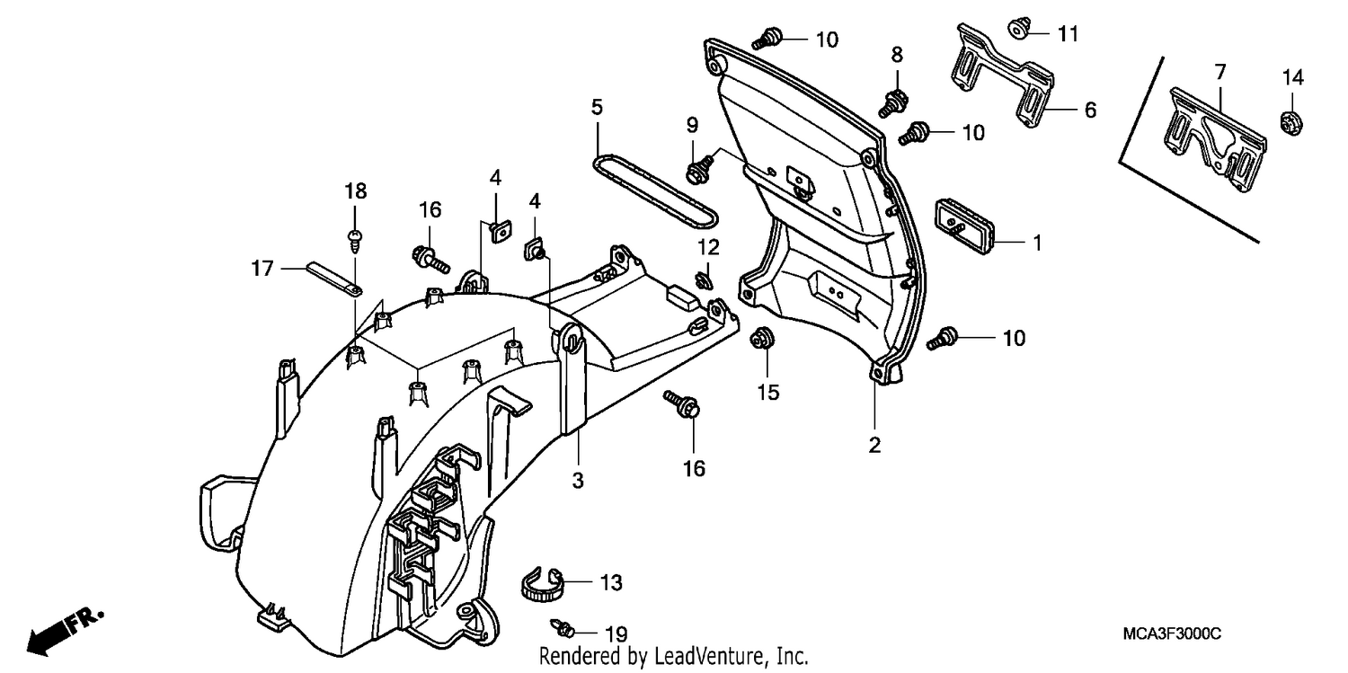 REAR FENDER (1)