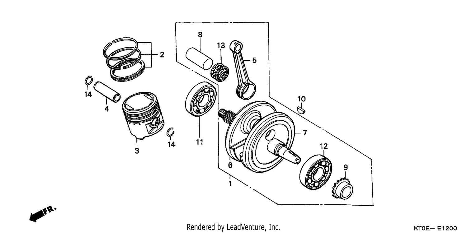 CRANKSHAFT/PISTON