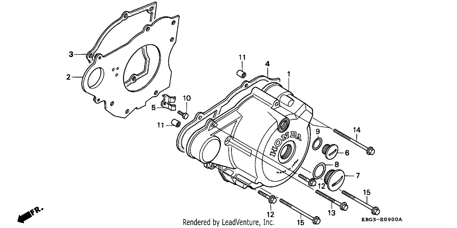 LEFT CRANKCASE COVER