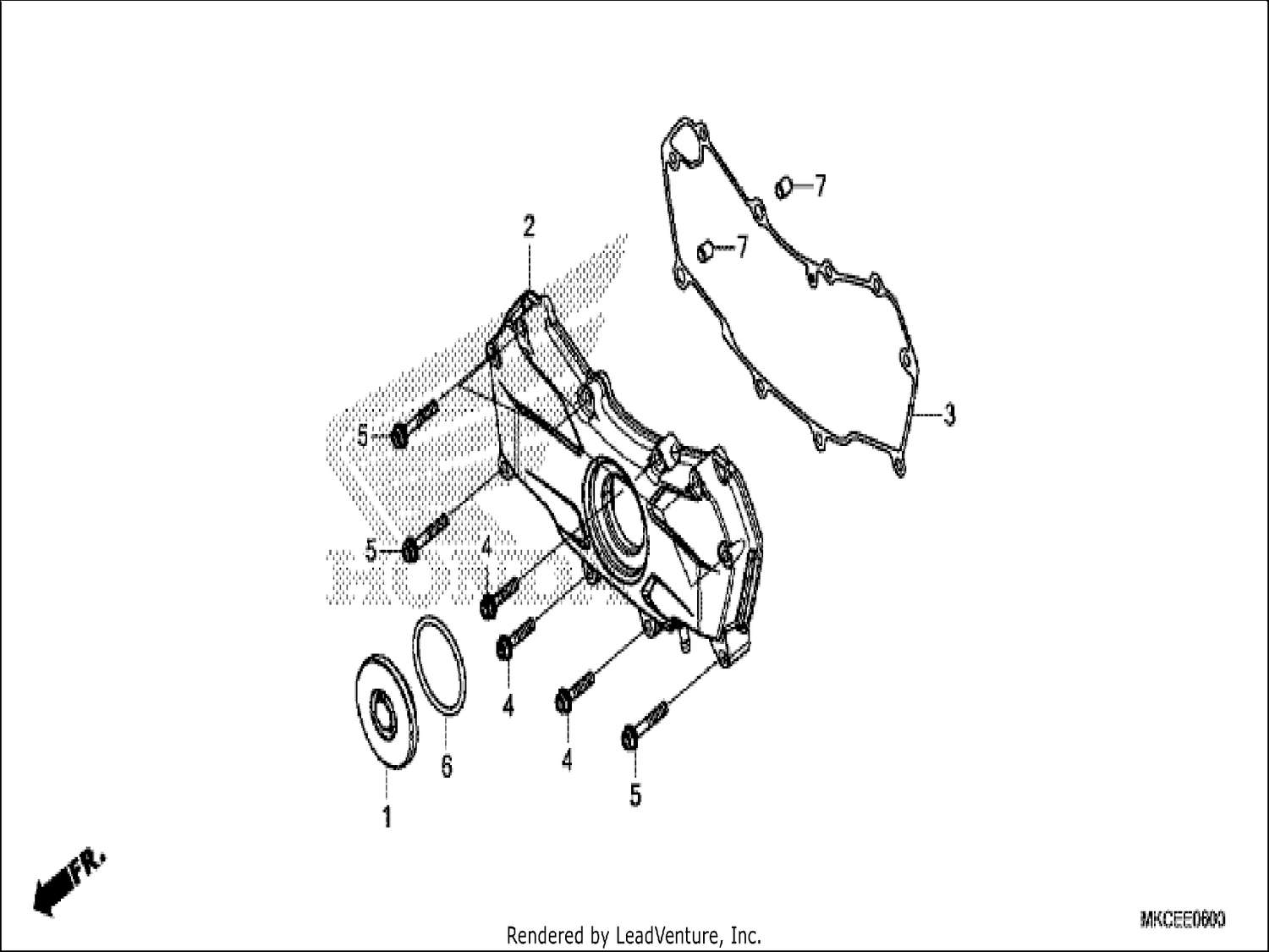  FRONT ENGINE COVER
