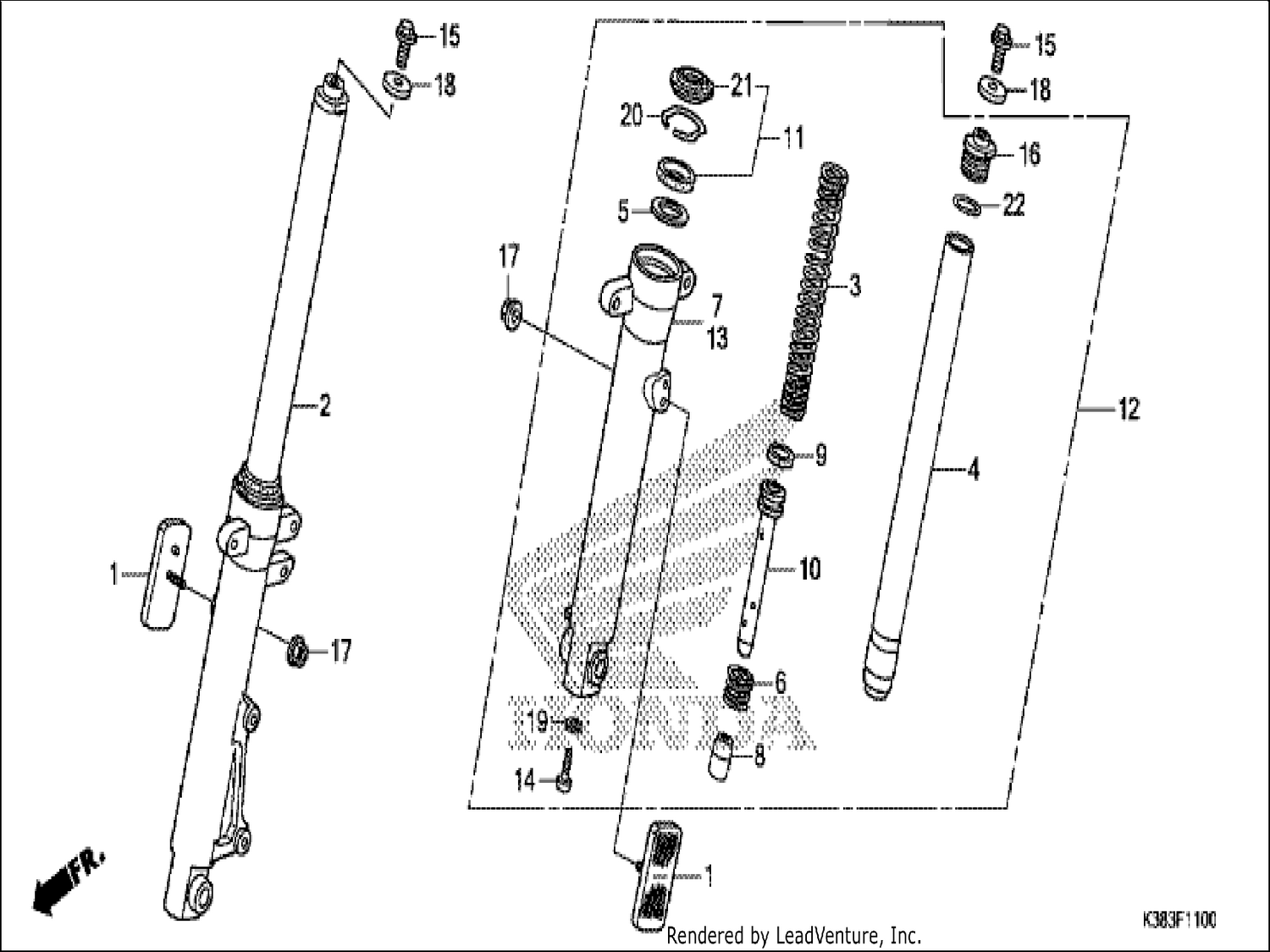  FRONT FORK