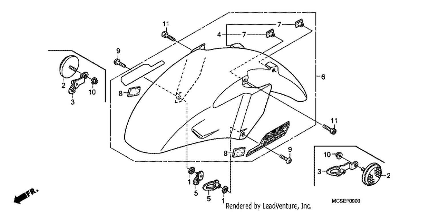  FRONT FENDER