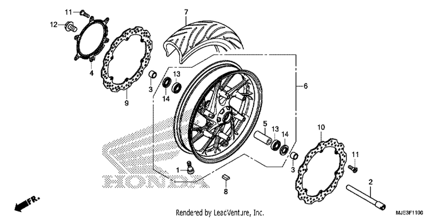  FRONT WHEEL