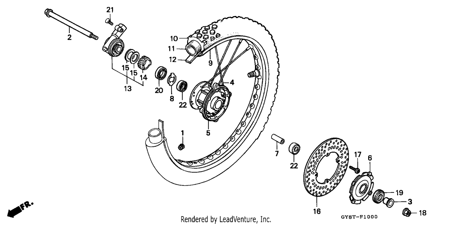 FRONT WHEEL