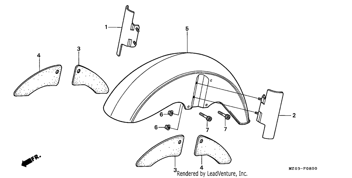 FRONT FENDER