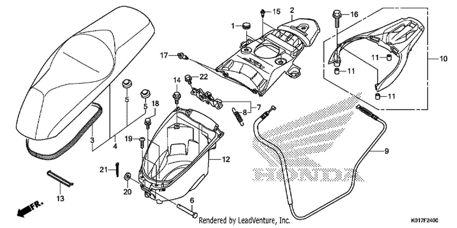  SEAT/ LUGGAGE BOX