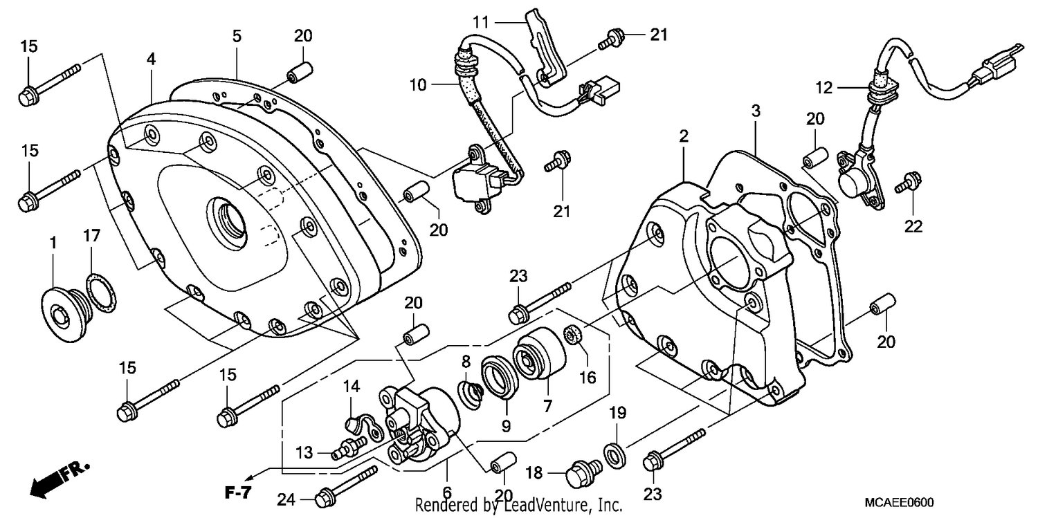 FRONT COVER/TRANSMISSION COVER