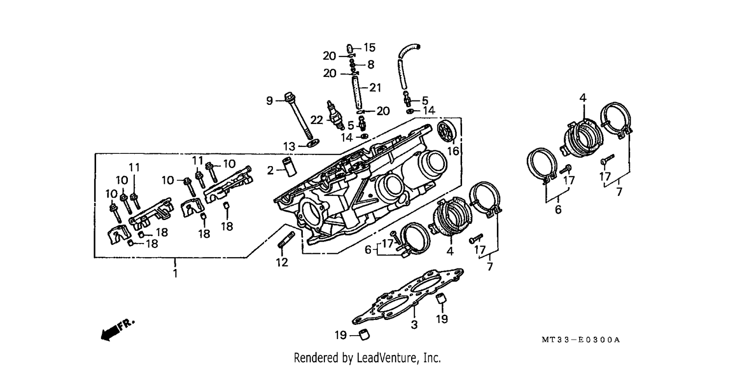 RIGHT CYLINDER HEAD