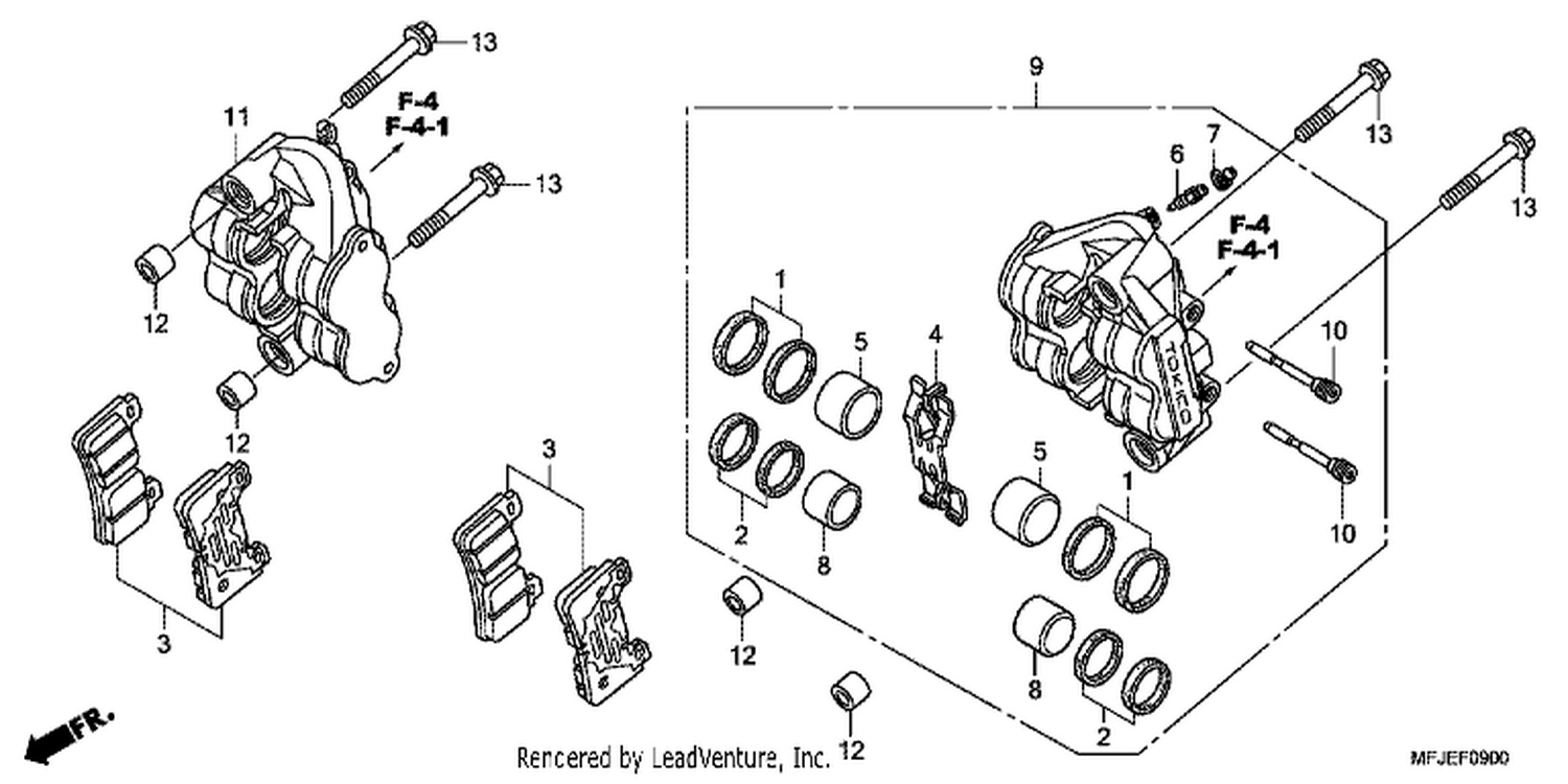  FRONT BRAKE CALIPER