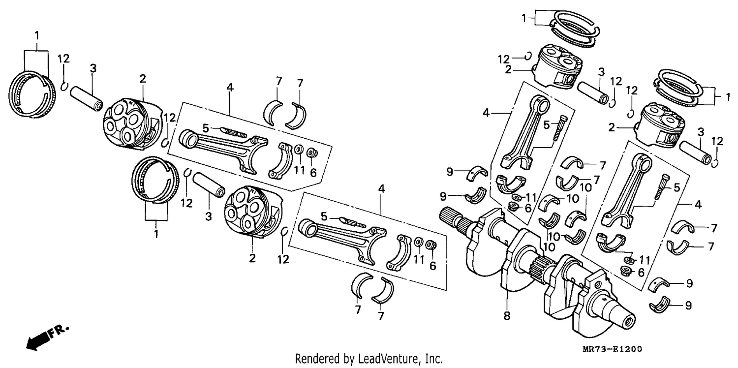 CRANKSHAFT/PISTON