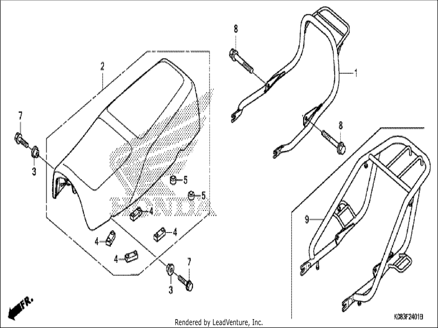  1 SEAT (CG110SHJ/K)