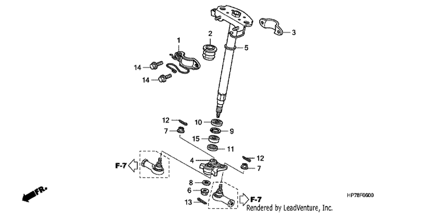  STEERING SHAFT (STD)