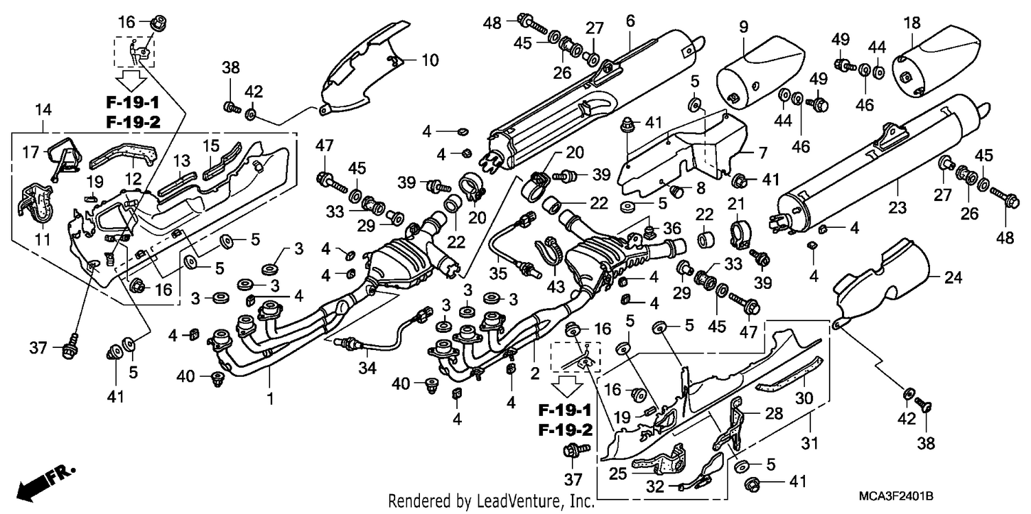 EXHAUST MUFFLER (6-E,EK,F ,U,2ED)(7/8-EXCEPT BR)
