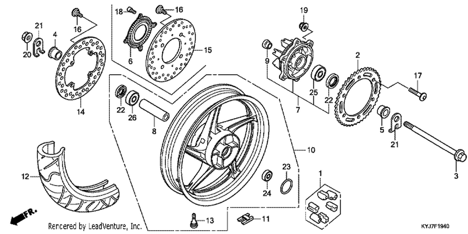 40 REAR WHEEL