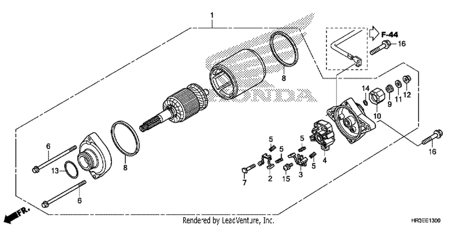  STARTER MOTOR