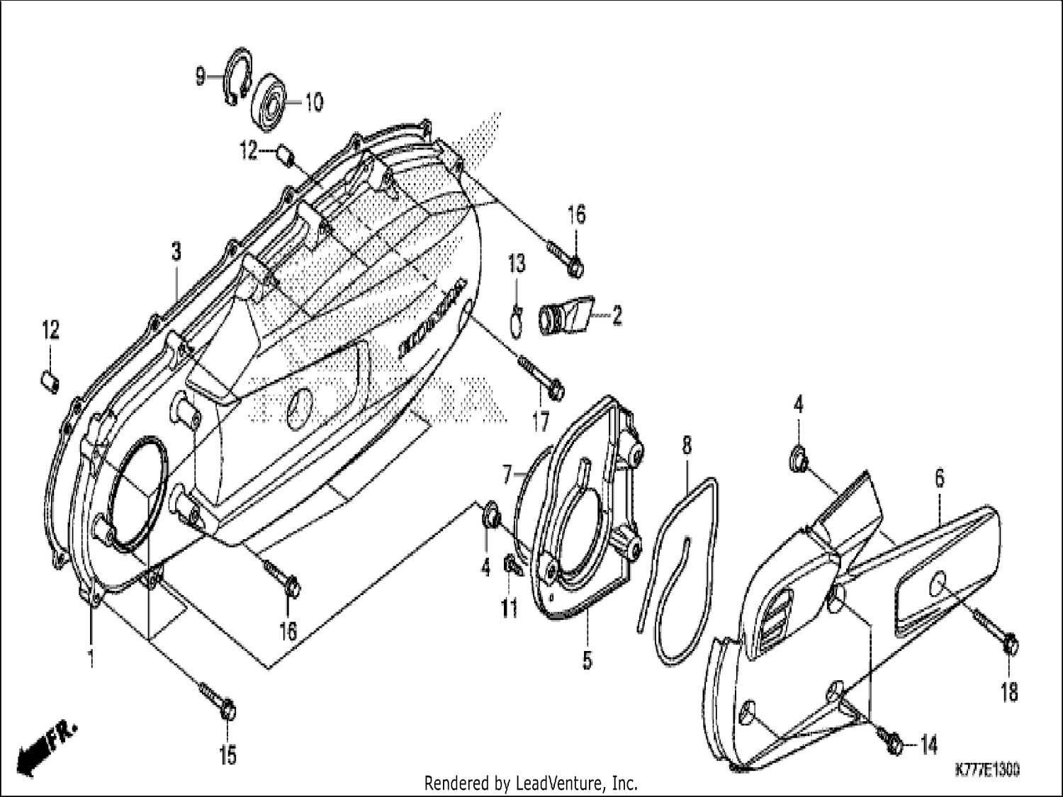  LEFT SIDE COVER
