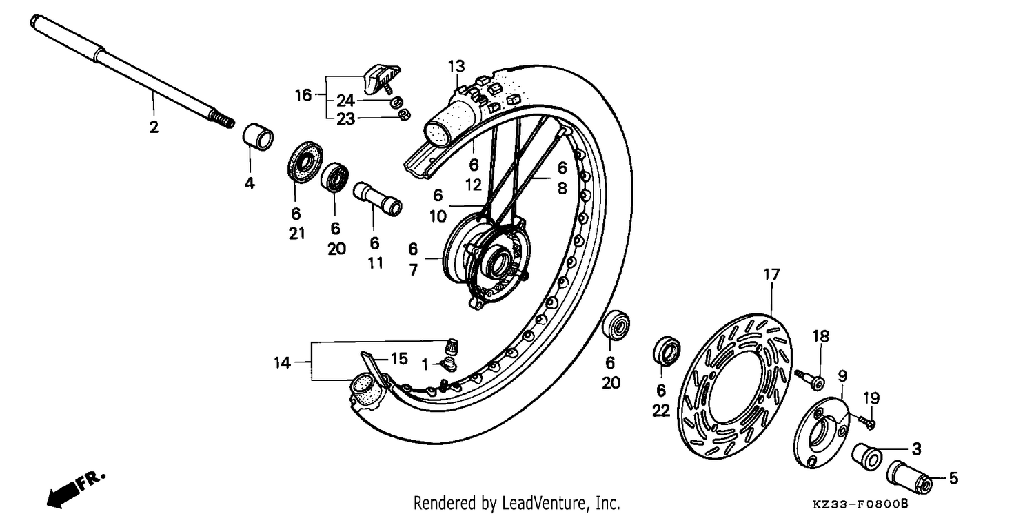 FRONT WHEEL