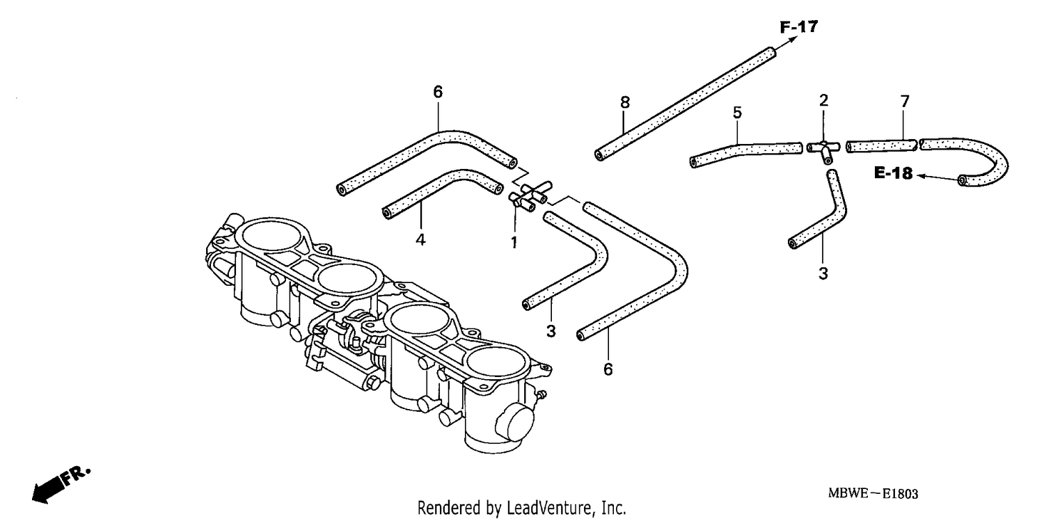THROTTLE BODY (TUBING)