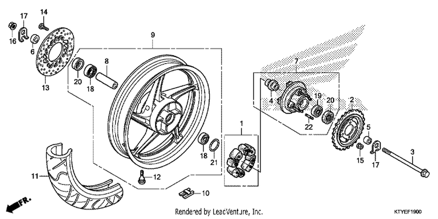  REAR WHEEL
