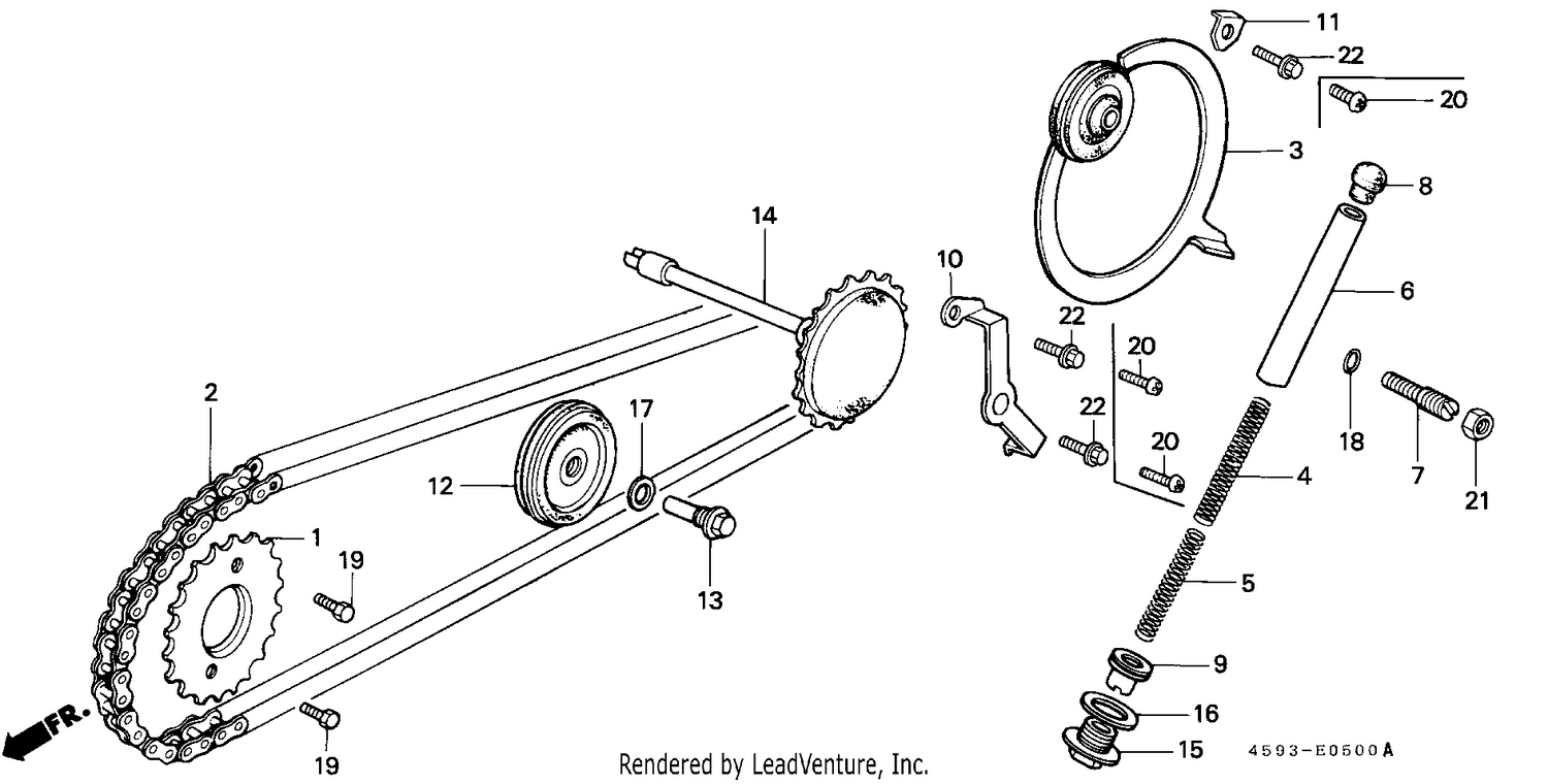 CAM CHAIN/TENSIONER
