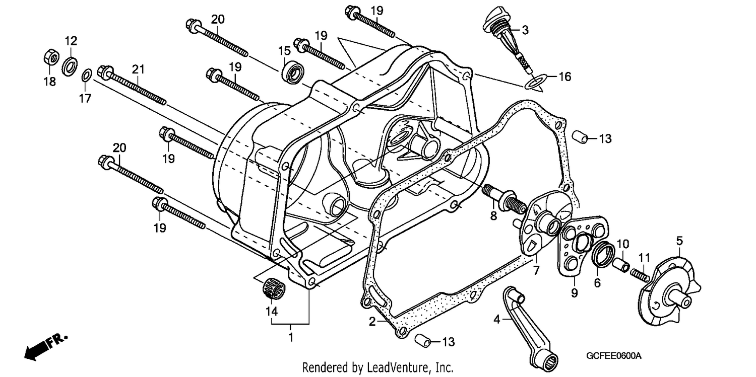 RIGHT CRANKCASE COVER
