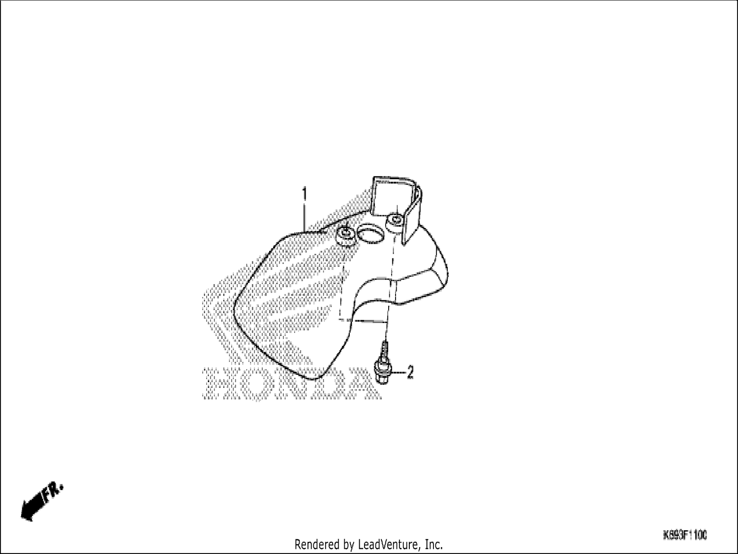  FRONT INNER FENDER